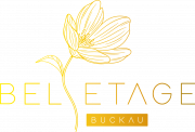 Logo der Beletage Buckau – stilisiertes Markenzeichen für exklusives Wohnen im Design-Neubau im Herzen von Magdeburg-Buckau.