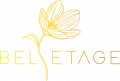 Logo der Beletage Buckau – stilisiertes Markenzeichen für exklusives Wohnen im Design-Neubau im Herzen von Magdeburg-Buckau.